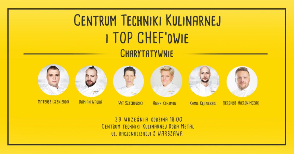 Charytatywna kolacja z Top Chef’ami