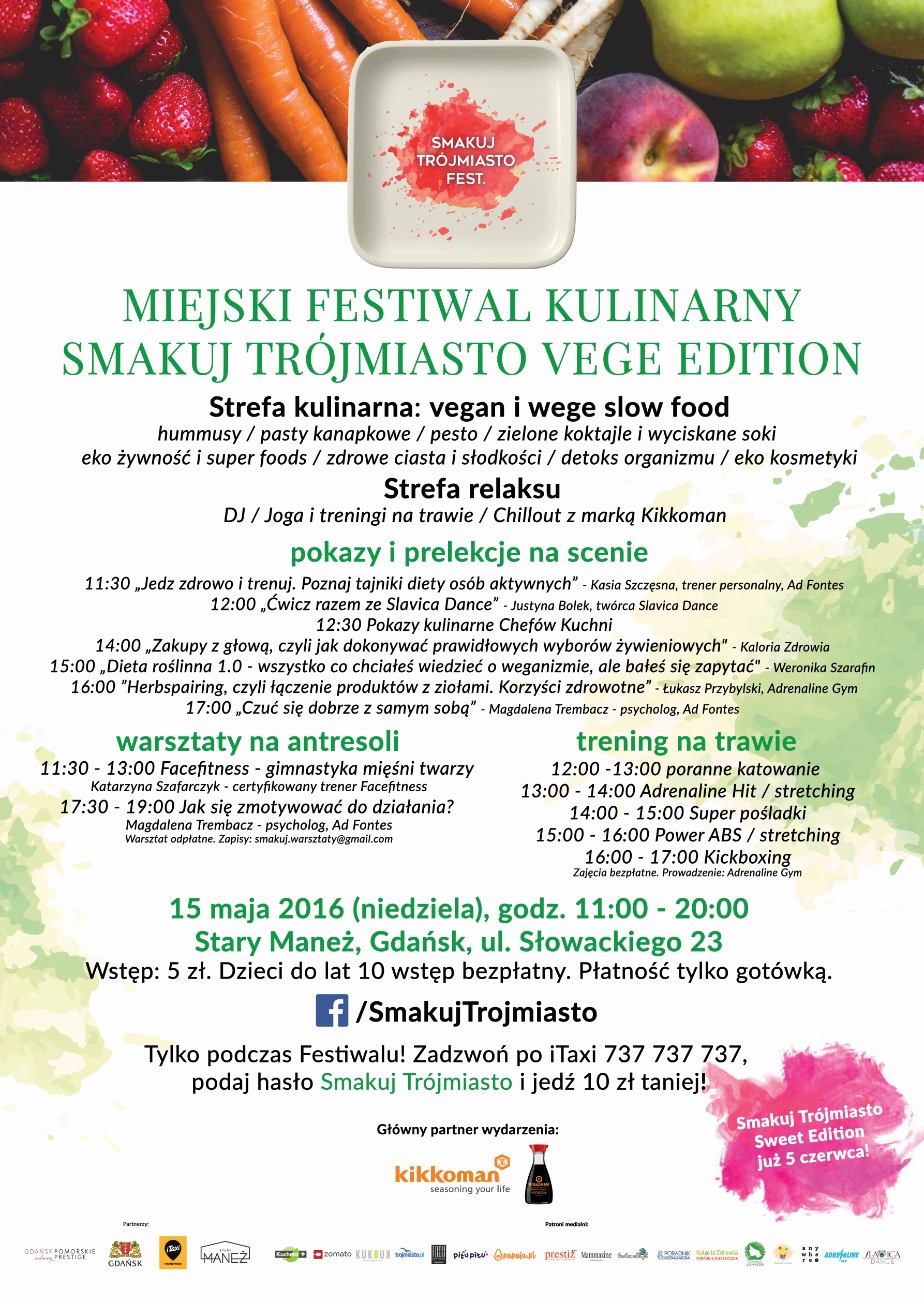 Miejski Festiwal Kulinarny Smakuj Trójmiasto VEGE EDITION