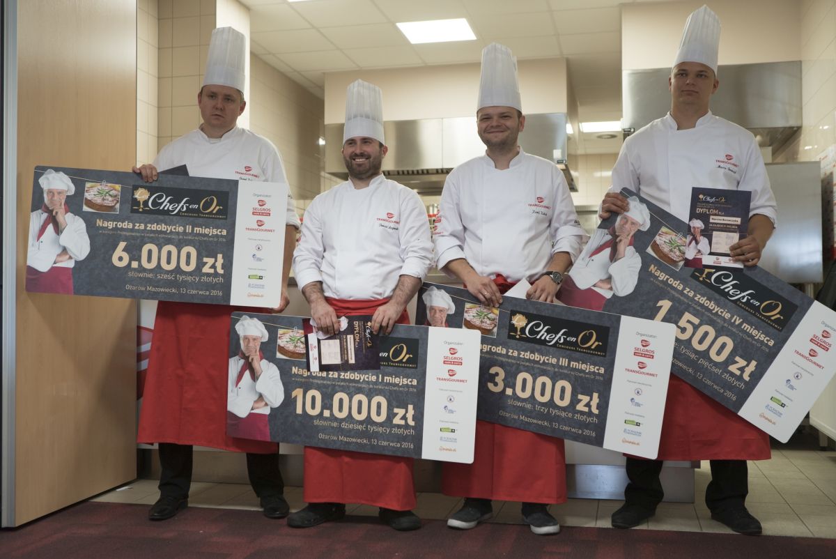 Zwycięzcy finału polskich eliminacji do międzynarodowego konkursu Les Chefs en Or 2016