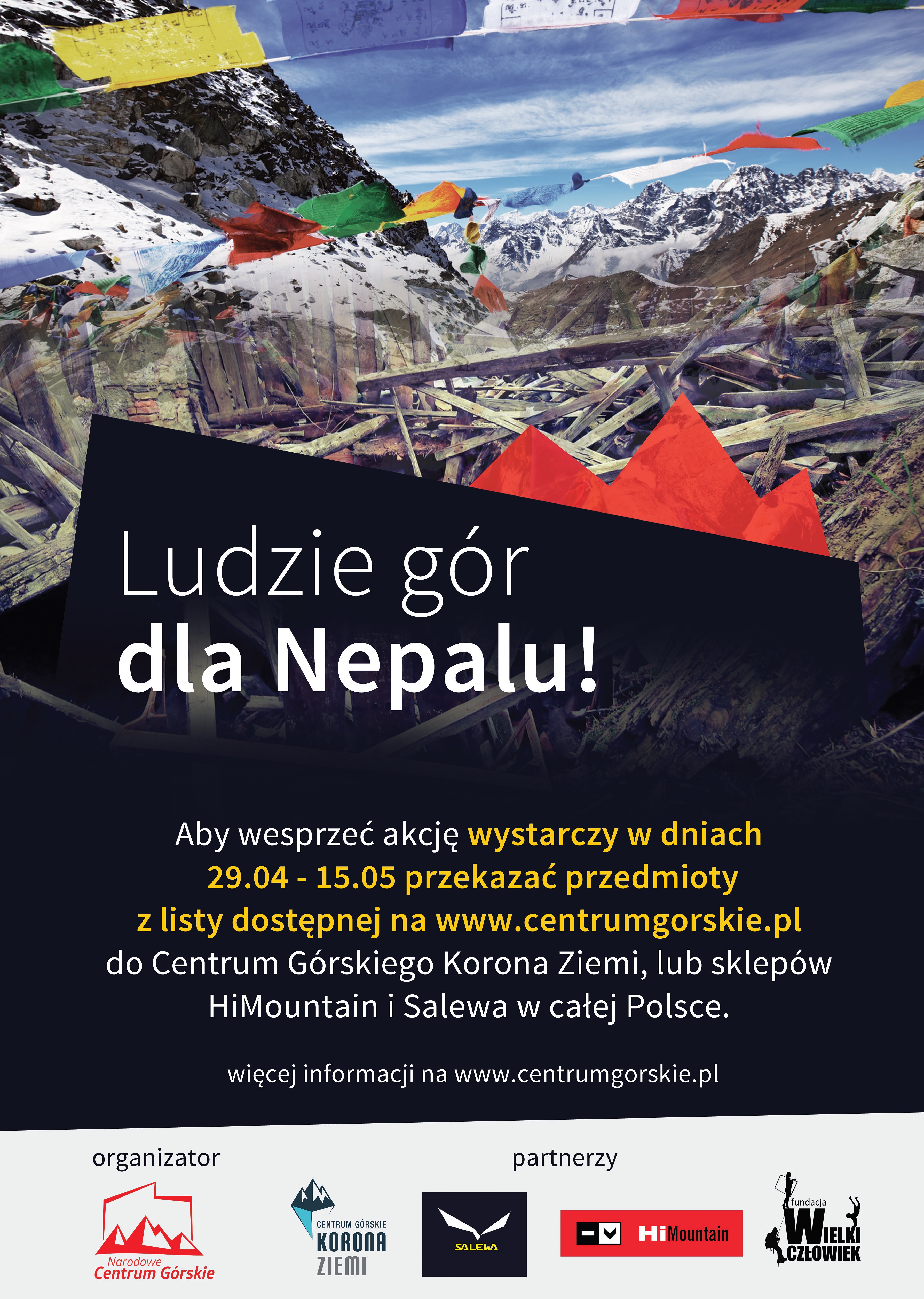Ludzie gór dla Nepalu!