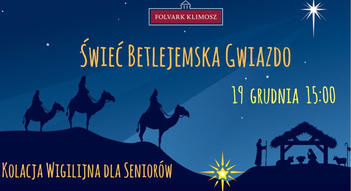 Polscy Kucharze Seniorom „Świeć Betlejemska Gwiazdo”
