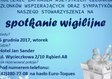 Spotkanie wigilijne Euro-Toques Polska