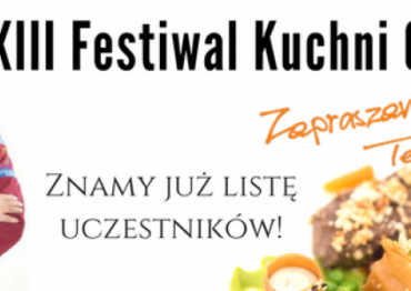 Lista uczestników Festiwal Kuchni Greckiej