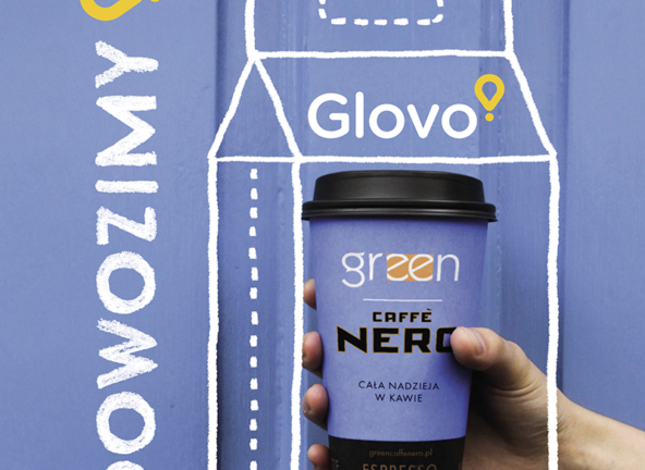 Green Caffè Nero w partnerstwie z Glovo rusza z dostawami