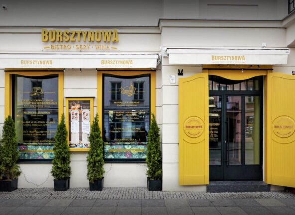 Restauracja Bursztynowa i sery w sercu Warszawy