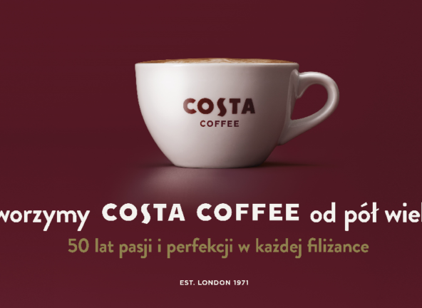 Rusza jubileuszowa kampania Costa Coffee
