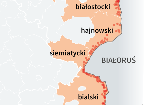 Kto pomoże gastro? Przedłużony stan wyjątkowy na granicy z Białorusią