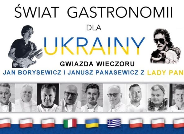 Koncert charytatywny Świat Gastronomii dla Ukrainy