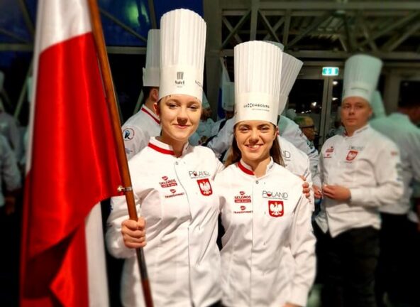 Kadra Narodowa Polskich Kucharzy Juniorów zdobyła srebro w  Kulinarnym Pucharze Świata