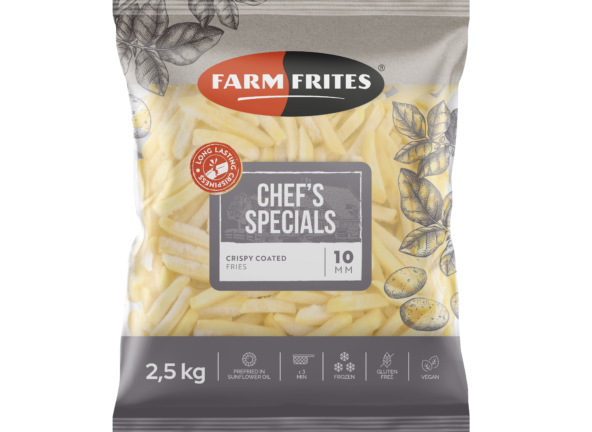Frytki dla dostaw do domu – Crispy Coated Fries