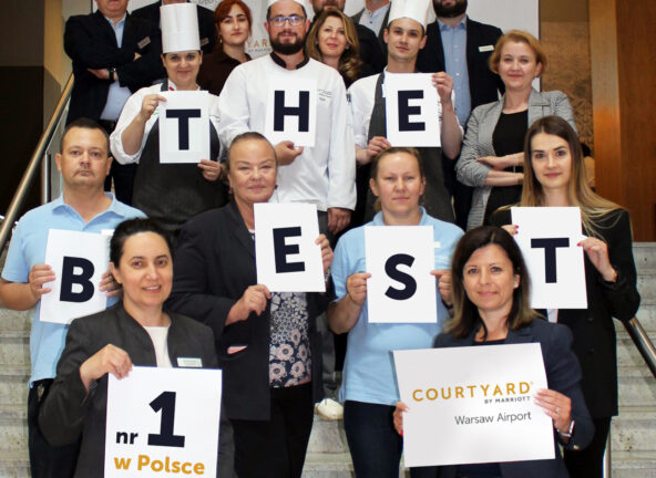 Warszawski Courtyard by Marriott najlepszy w Polsce