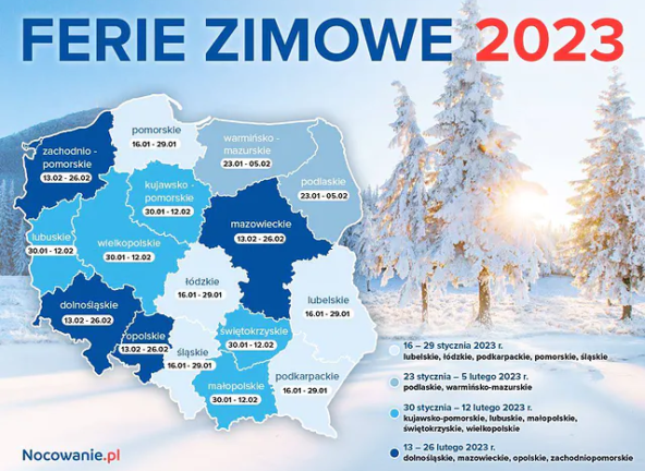 Ferie zimowe 2023 nad morzem?
