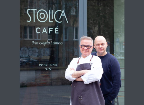 Bogdan Gałązka otworzył kawiarnię Stolica Cafe