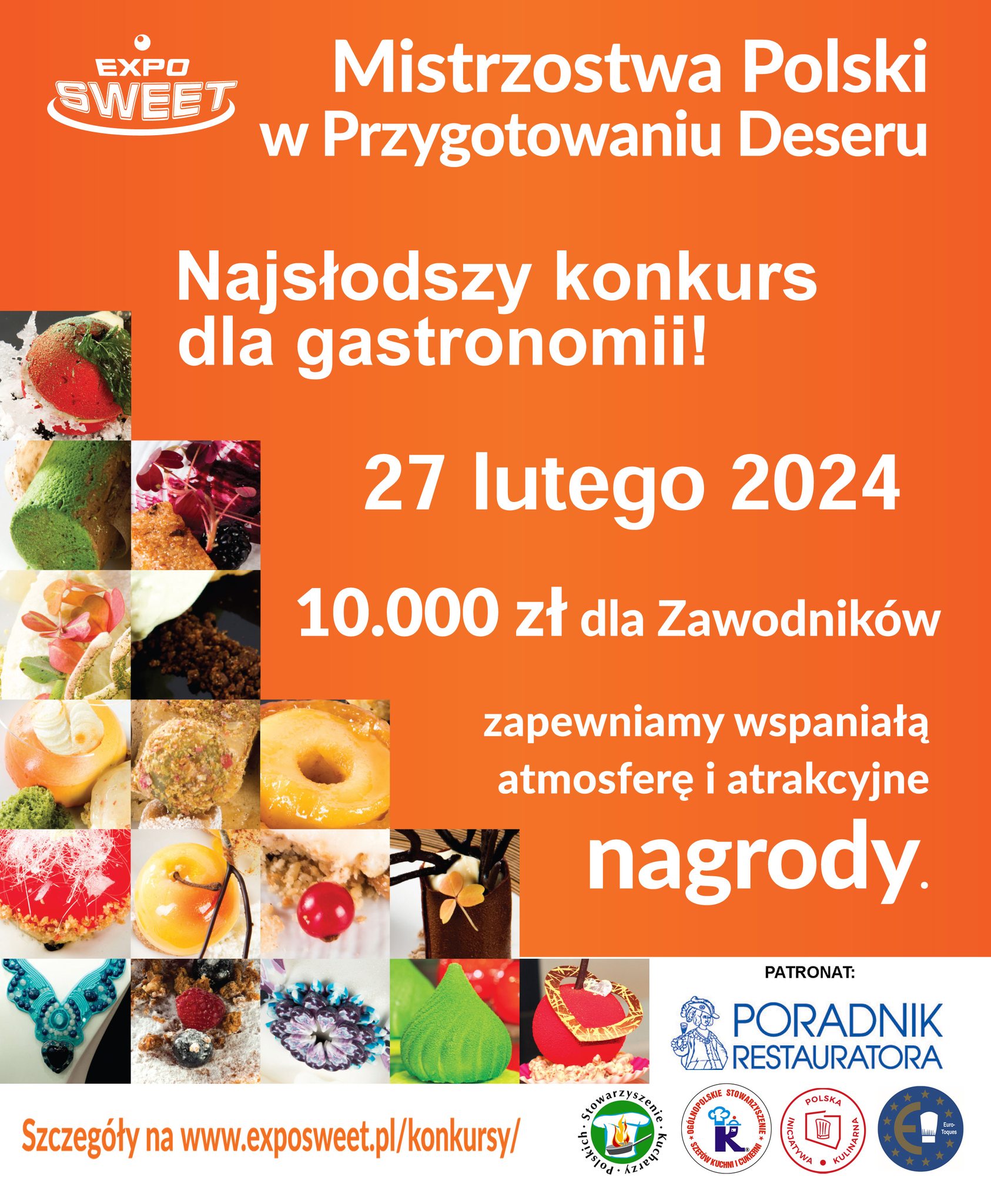 Mistrzostwa Polski w Deserach – pula nagród 10 tys. zł.