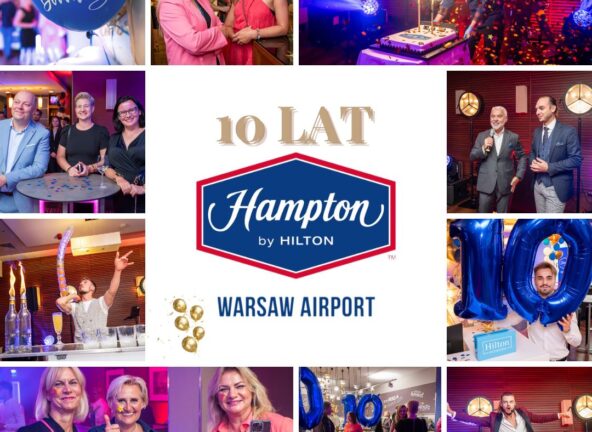 10-lecie Hampton by Hilton Warsaw Airport