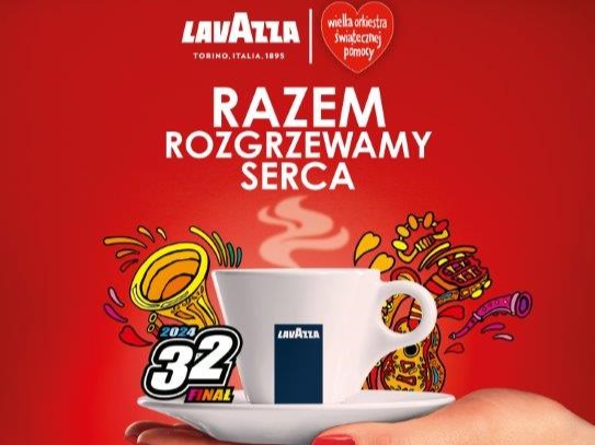 Lavazza partner 32. finału WOŚP