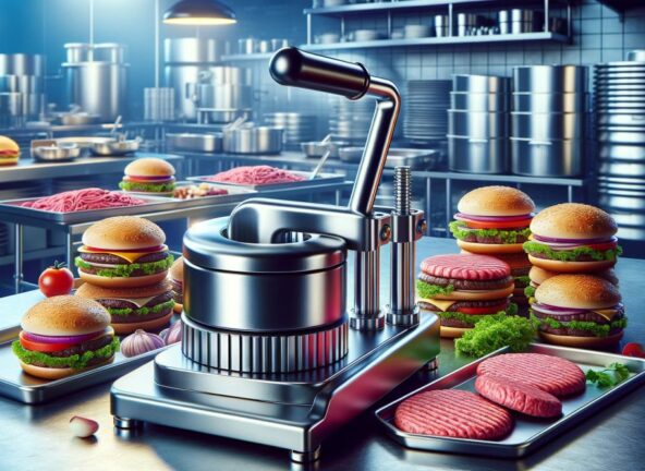 Zalety automatycznej prasy do hamburgerów