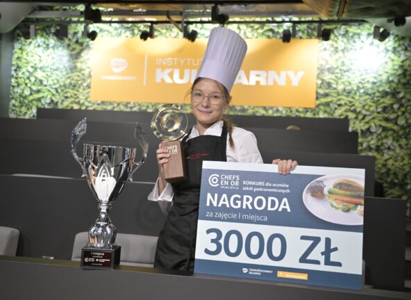 Maria Lech zwycięzcą Chefs en Or dla uczniów