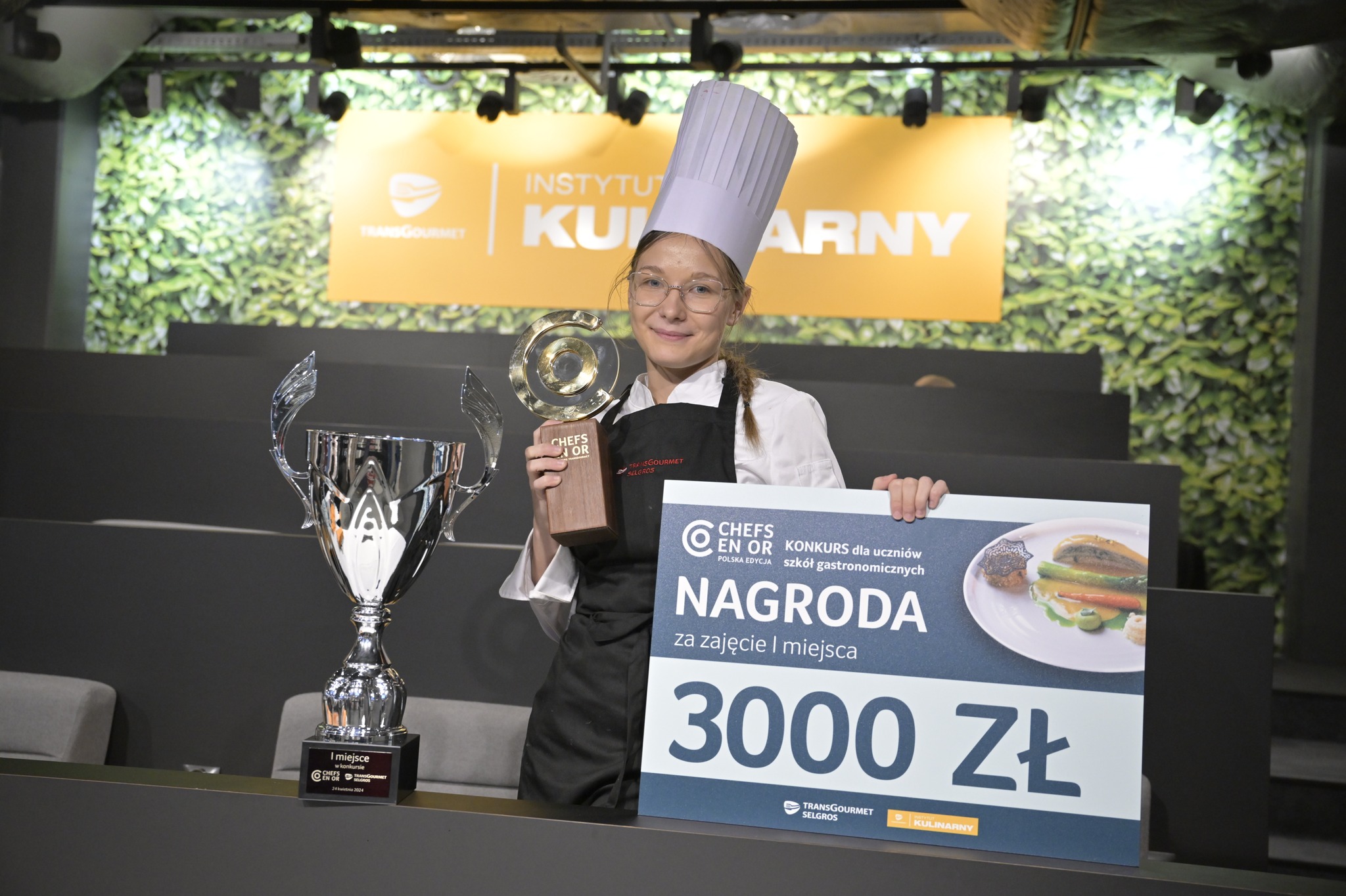 Maria Lech zwycięzcą Chefs en Or dla uczniów
