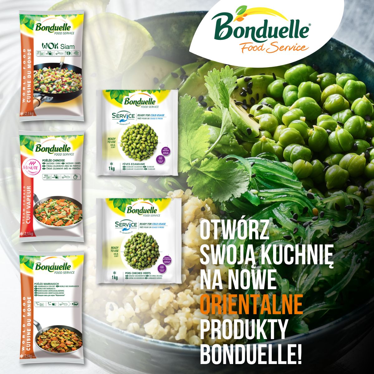 Nowości Bonduelle Food Service rozwijają kreatywność