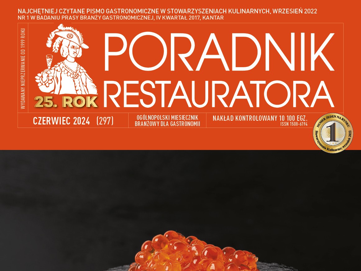 Czerwcowe wydanie “Poradnika Restauratora” już w dystrybucji