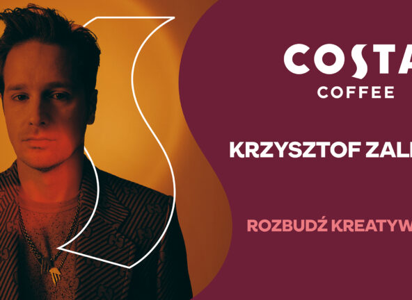 Costa Coffee i Krzysztof Zalewski rozbudzają kreatywność we wspólnym projekcie