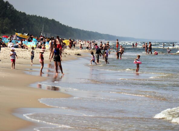 Rekordowy wrzesień nad polskim morzem