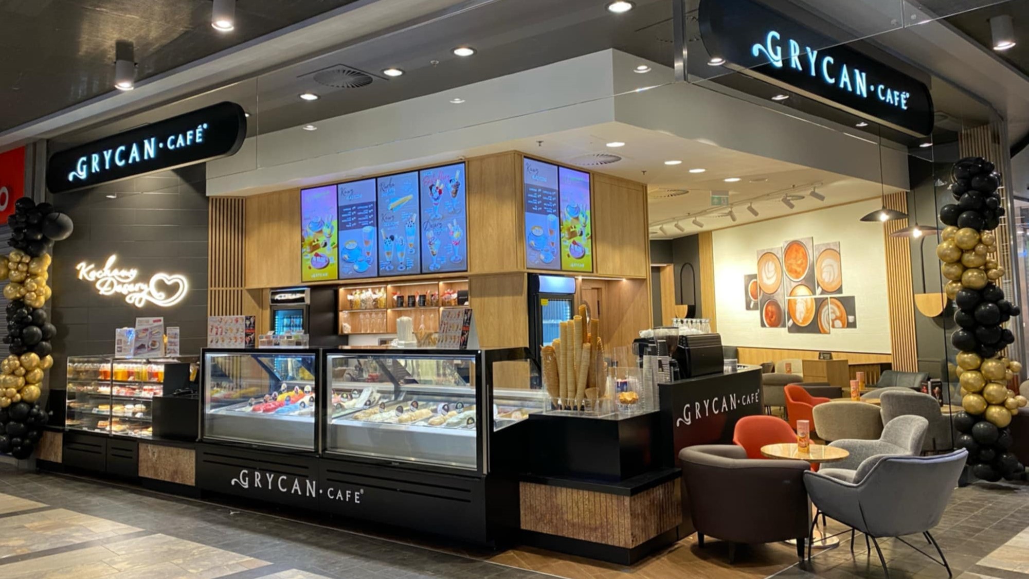 Grycan otwiera kolejne zrewitalizowane lokale  pod szyldem Grycan Café
