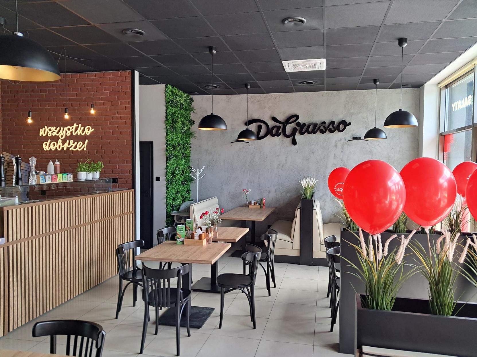 Nowy lokal Da Grasso w Otwocku