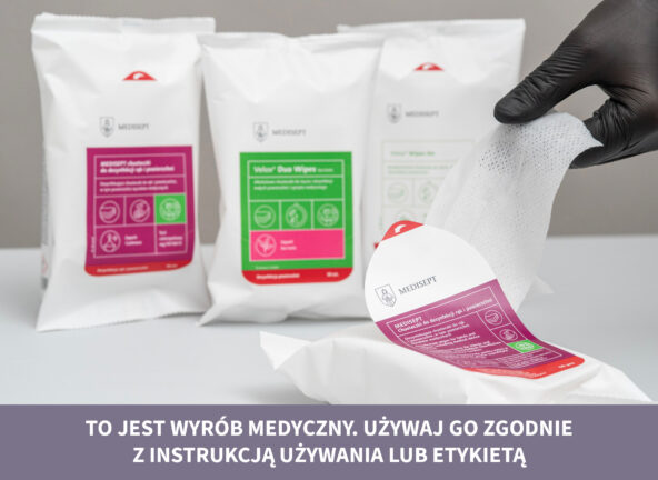 Dezynfekcja w zasięgu ręki – Wygodne i szybkie w użyciu chusteczki Medisept dla branży HoReCa