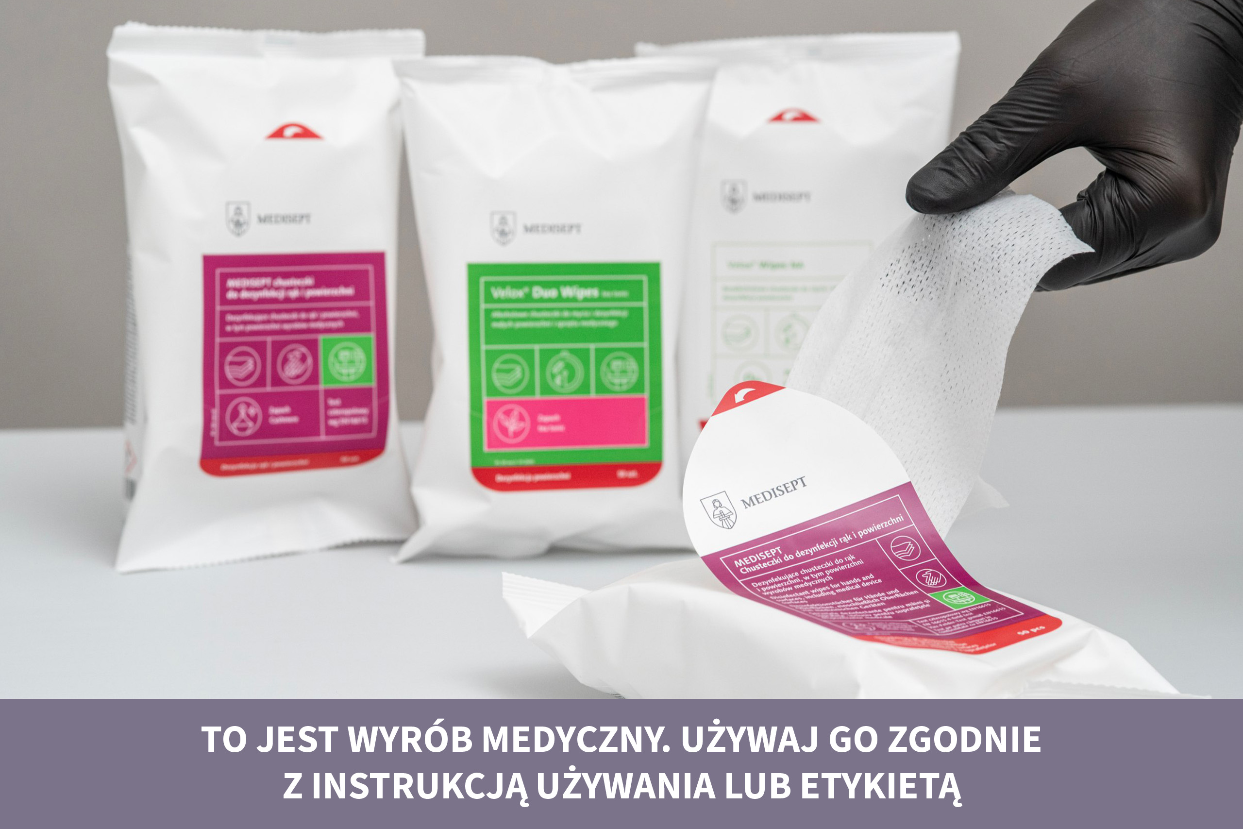 Dezynfekcja w zasięgu ręki – Wygodne i szybkie w użyciu chusteczki Medisept dla branży HoReCa