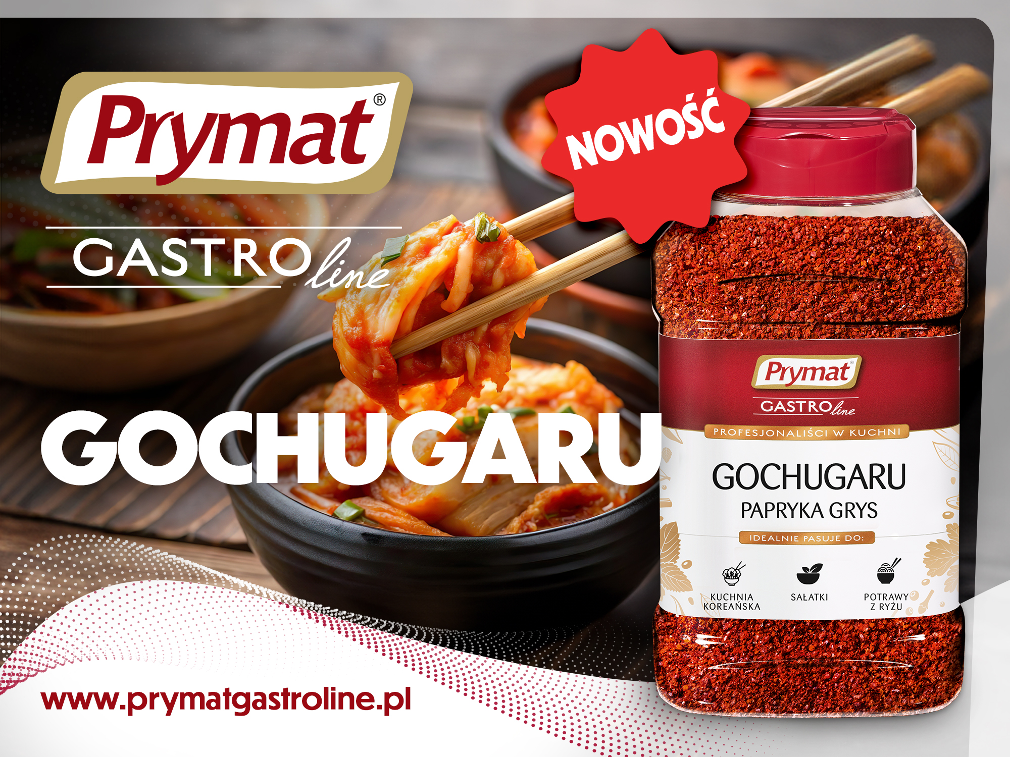 GOCHUGARU papryka grys Prymat GastroLine