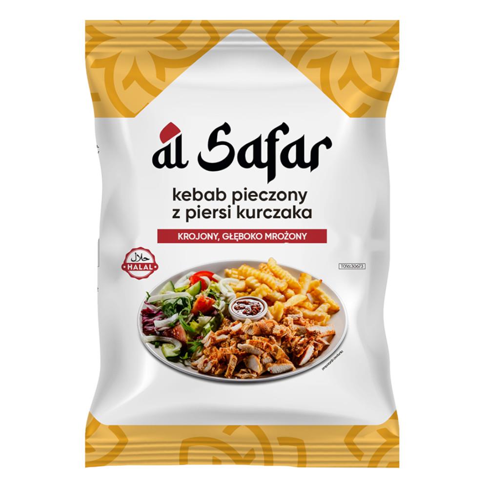 Kebab z piersi kurczaka pieczony, krojony, Al Safar, 2 kg
