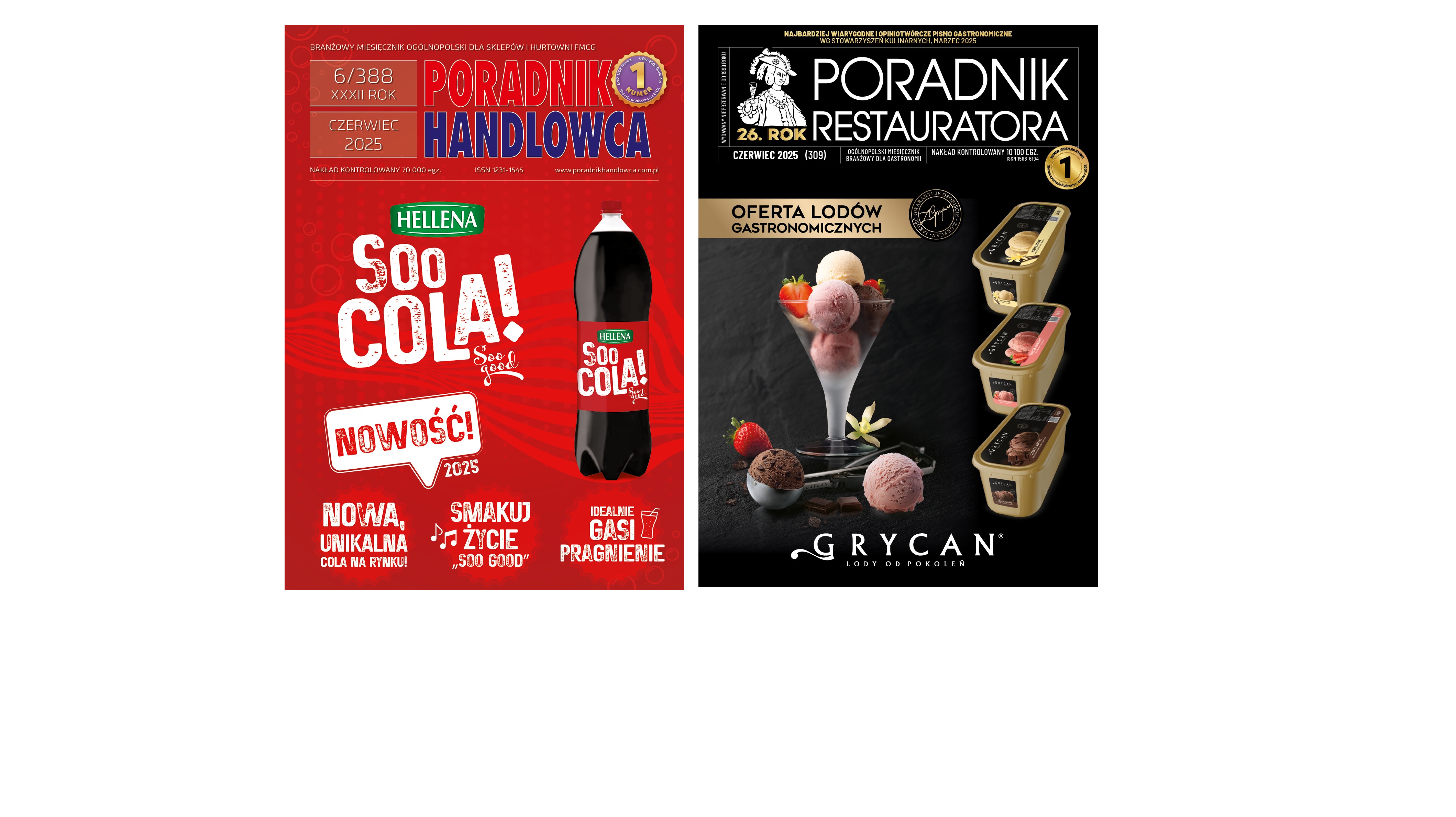 Rzeczywisty nakład kontrolowany: Raport z druku „Poradnika Restauratora” i „Poradnika Handlowca”