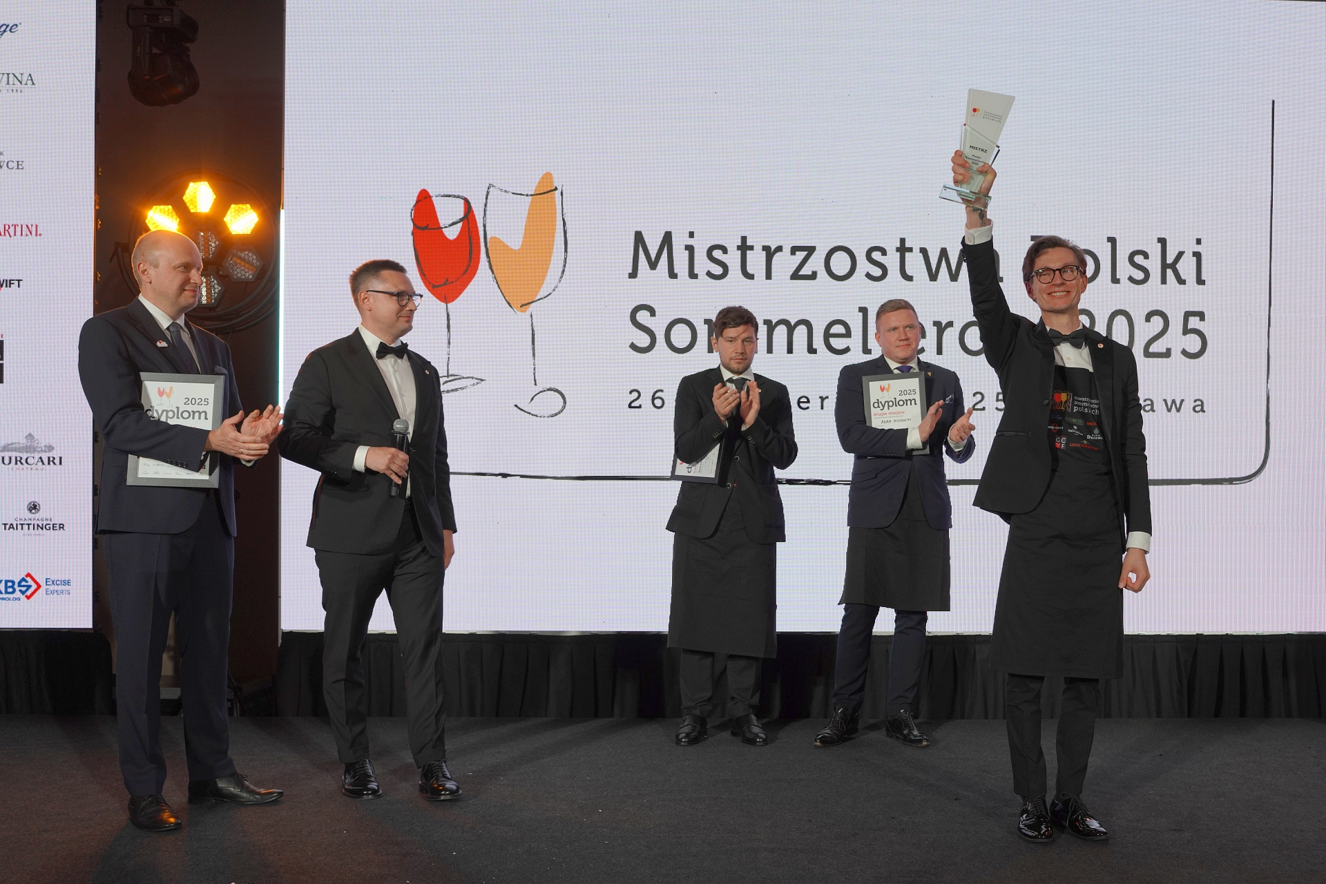 Jan Knąber wygrał XXIV Mistrzostwa Polski Sommelierów