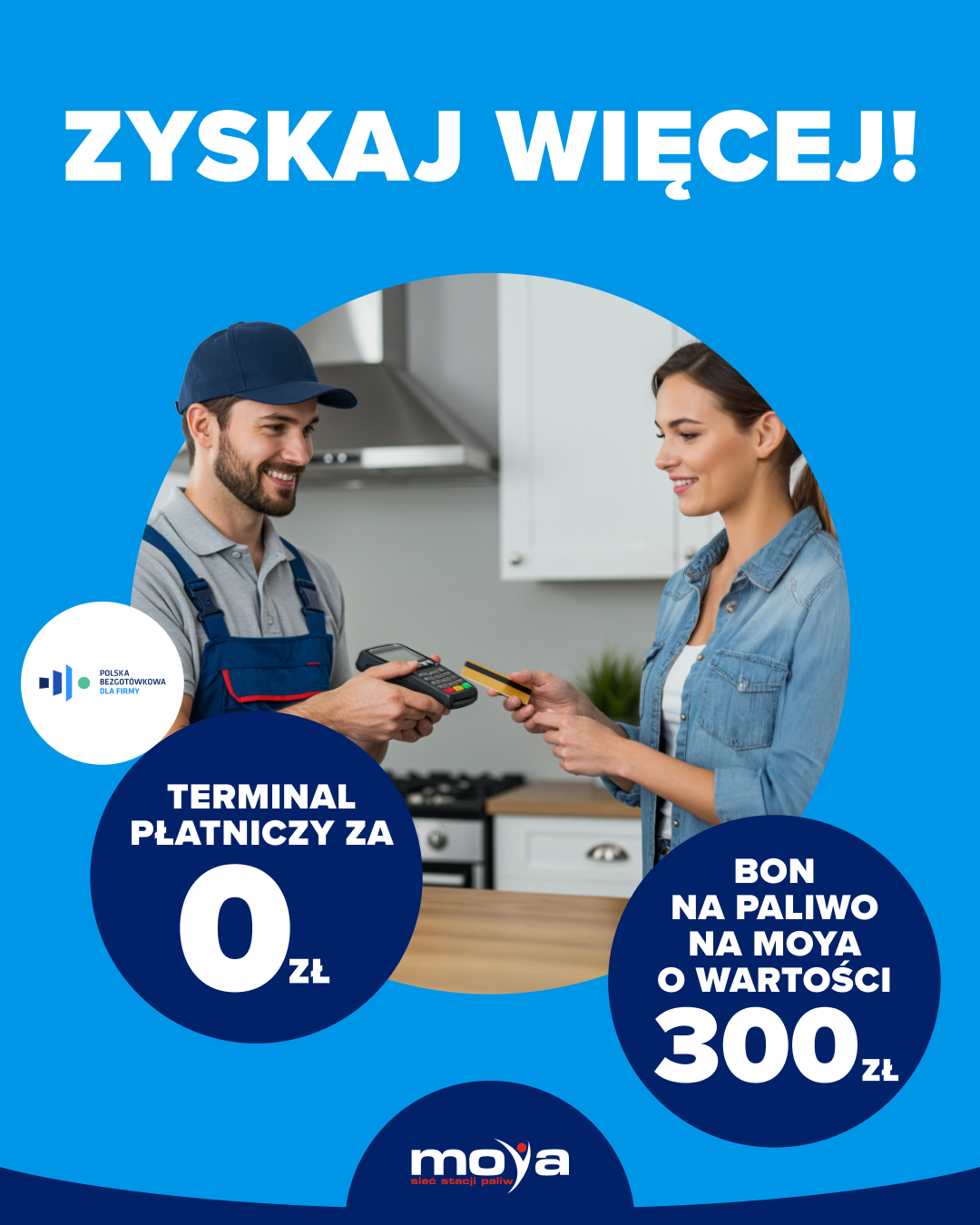 MOYA wspiera przedsiębiorców w ramach kampanii „Zyskaj więcej” Fundacji Polska Bezgotówkowa