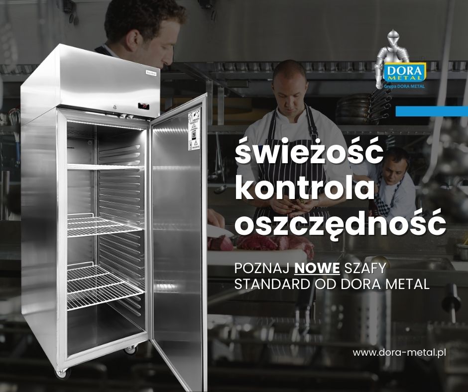Nowa linia szaf chłodniczych i mroźniczych standard