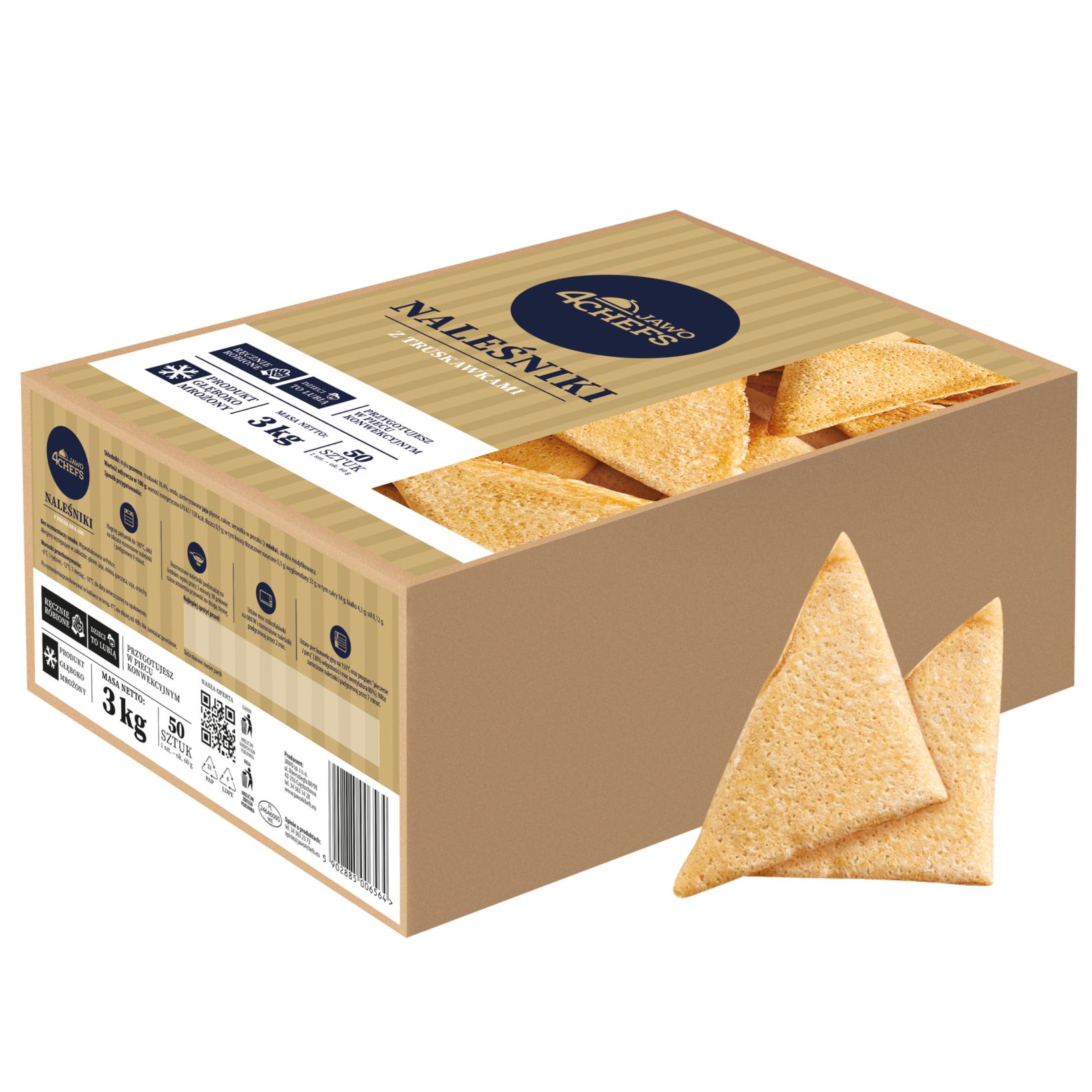 Jawo4Chefs – naleśniki z truskawkami