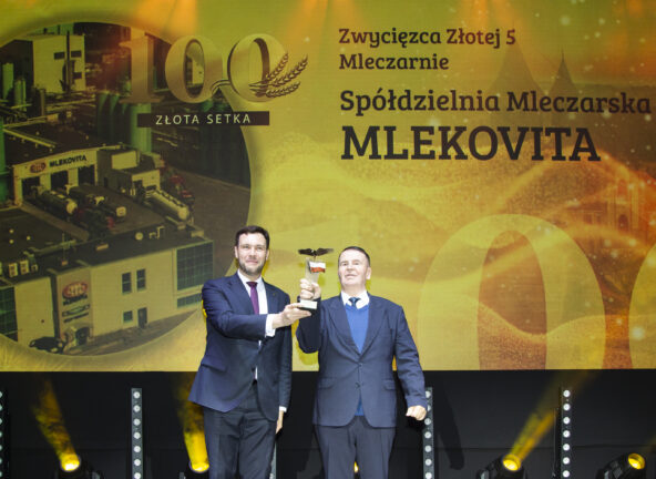 Mlekovita z trzema nagrodami w rankingu Złota 100 Polskiego Rolnictwa 2025