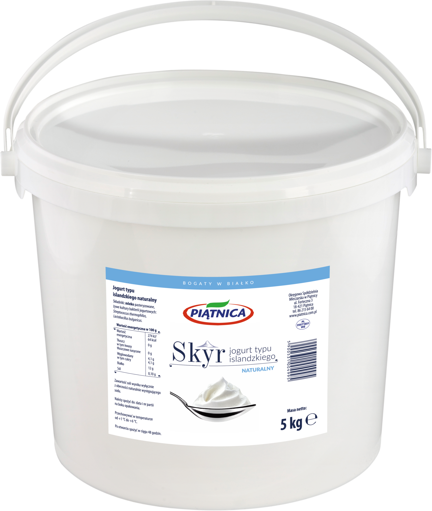 OSM Piątnica Skyr naturalny 5 kg