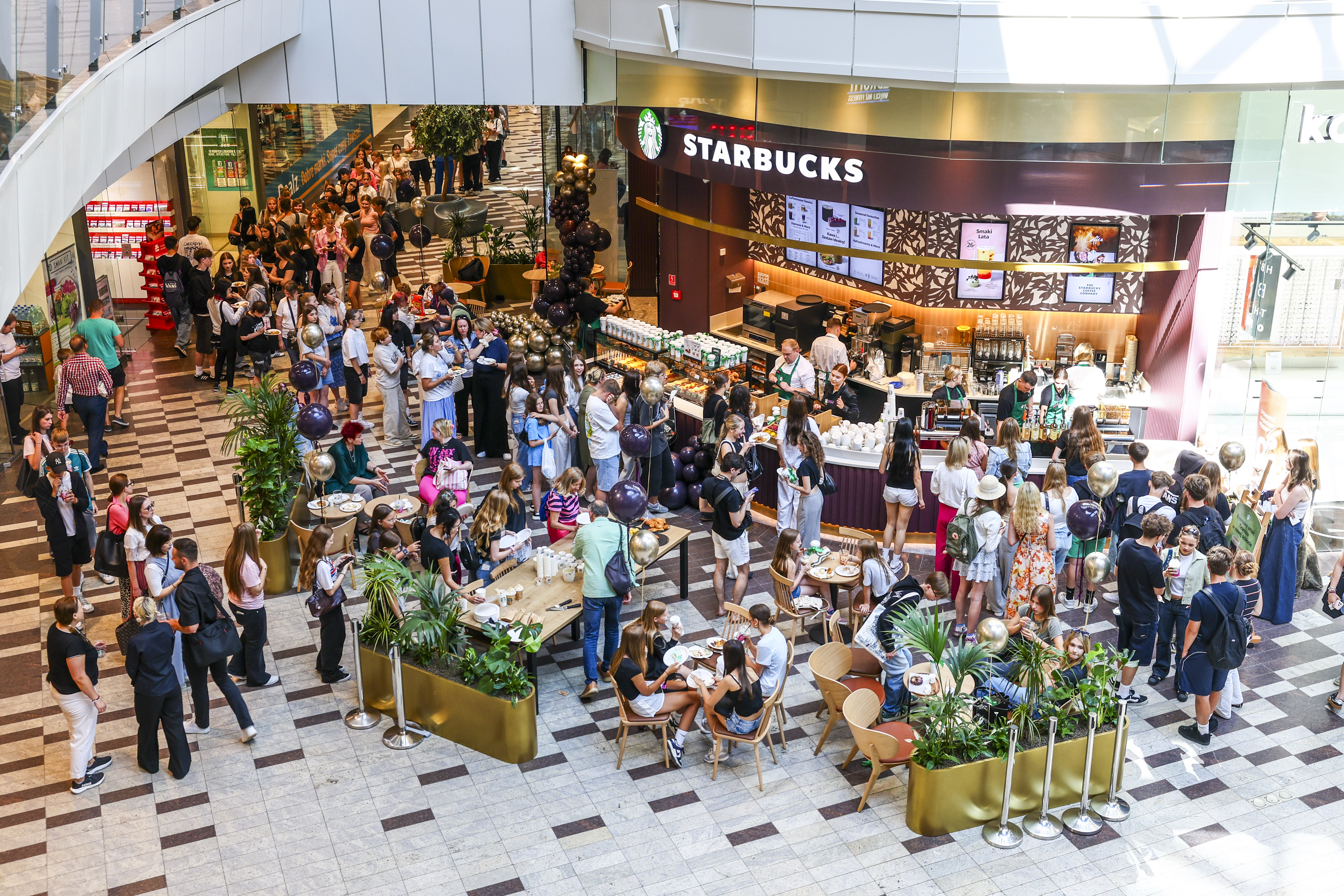 Starbucks w Galerii Młociny w Warszawie