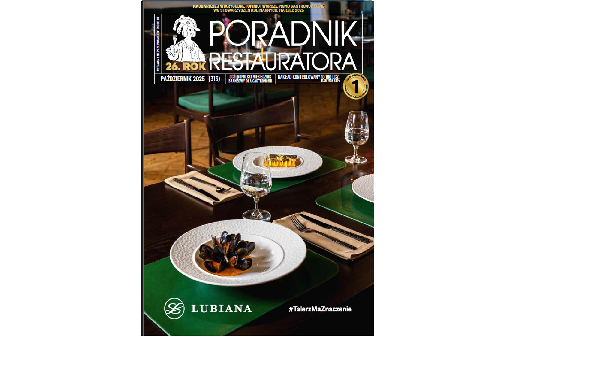Październikowy numer „Poradnika Restauratora” już w dystrybucji