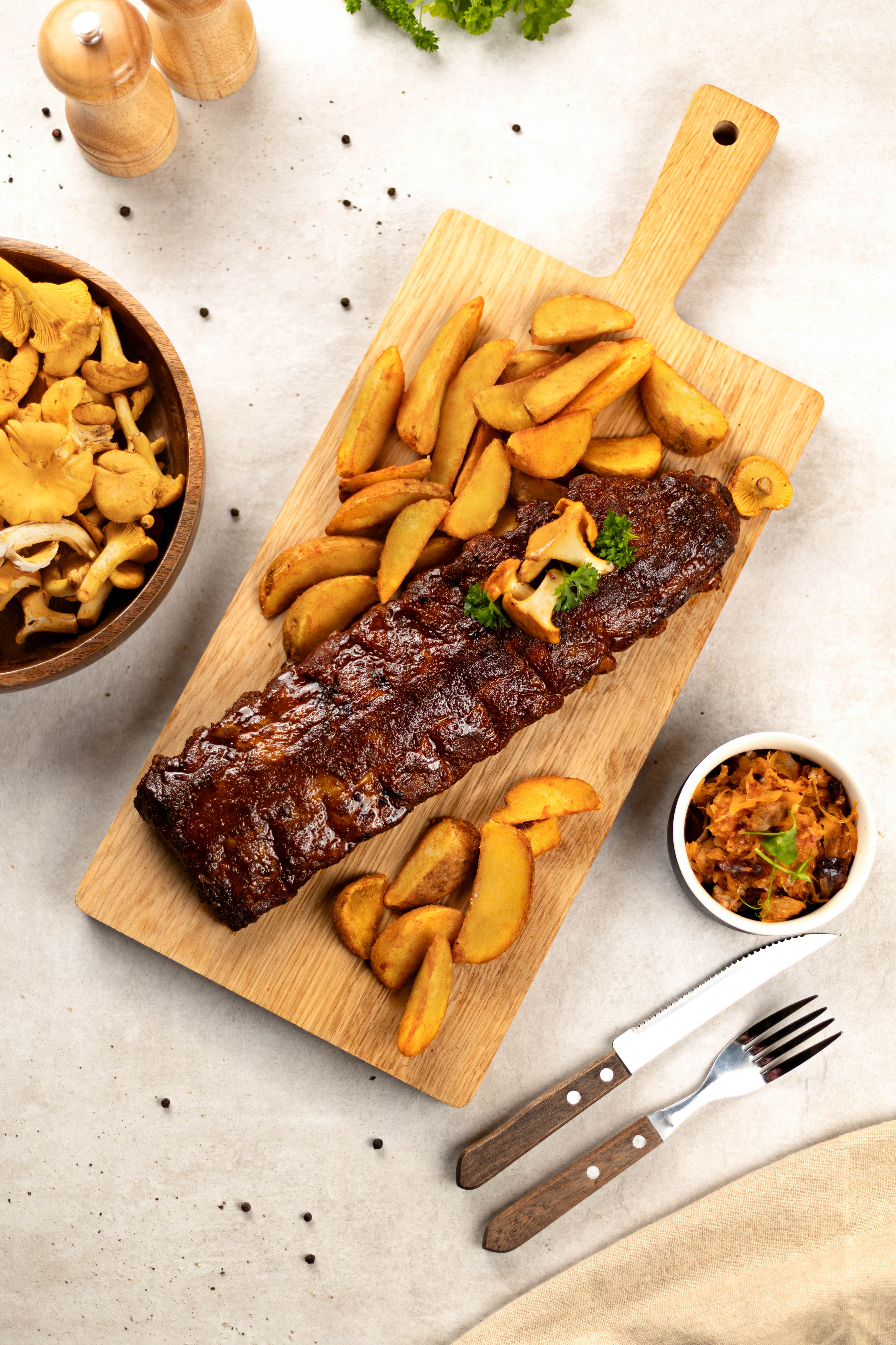 Żeberka Wieprzowe Smokey BBQ