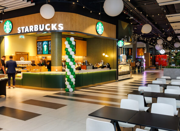 Starbucks z nowym lokalem w Outlet Park w Szczecinie