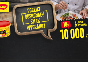 Loteria „Poczuj Doskonały Smak Wygranej” z Majonezem Dekoracyjnym WINIARY® 3 l