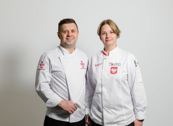 Polska reprezentacja na mistrzostwach kulinarnych podczas Alimentaria Barcelona