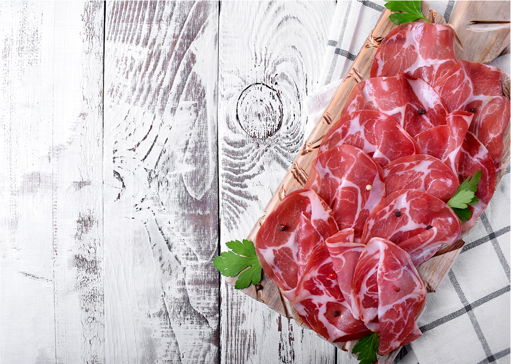 Włoskie wędliny w plastrach od Bidfood