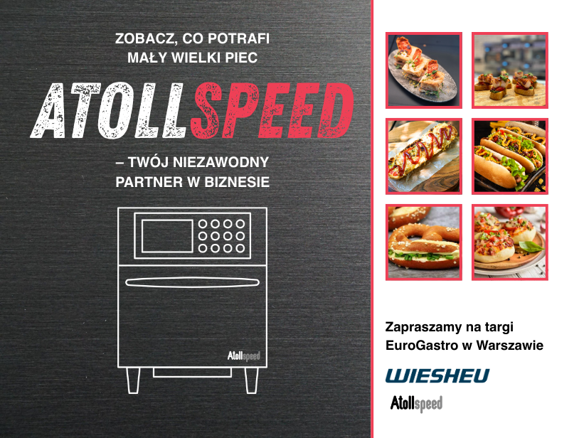 Hybrydowe piece Atollspeed Wiesheu na EuroGastro 2026
