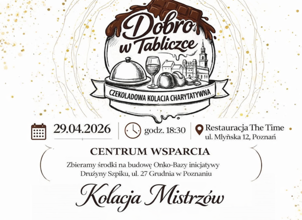 Dobro w Tabliczce. Czekoladowa Kolacja Charytatywna w Poznaniu