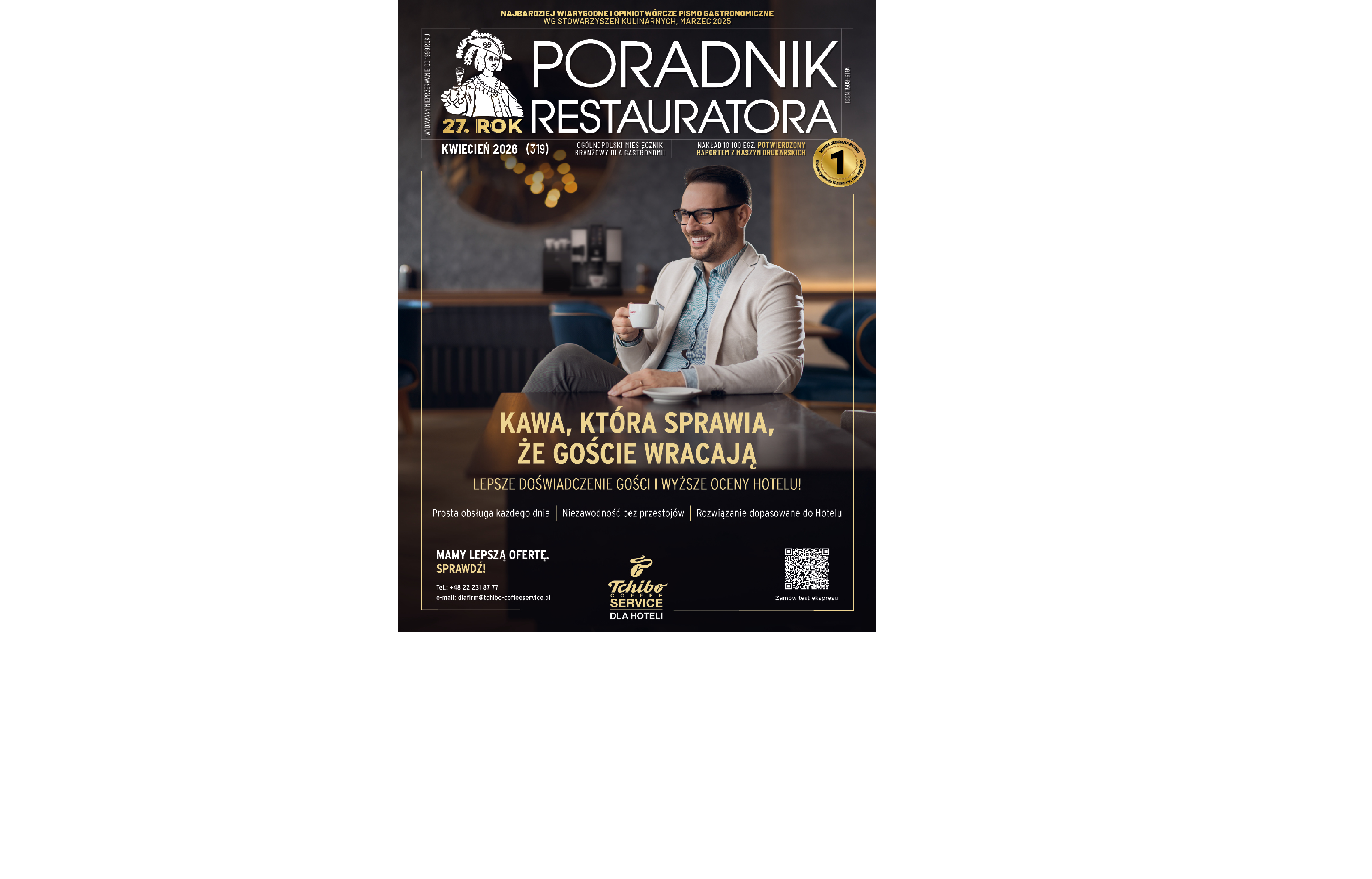 Kwietniowe wydanie Poradnika Restauratora już w dystrybucji